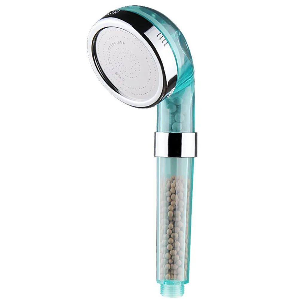 Душевая головка Регулируемая 3 режима высокого давления каменный поток ручная