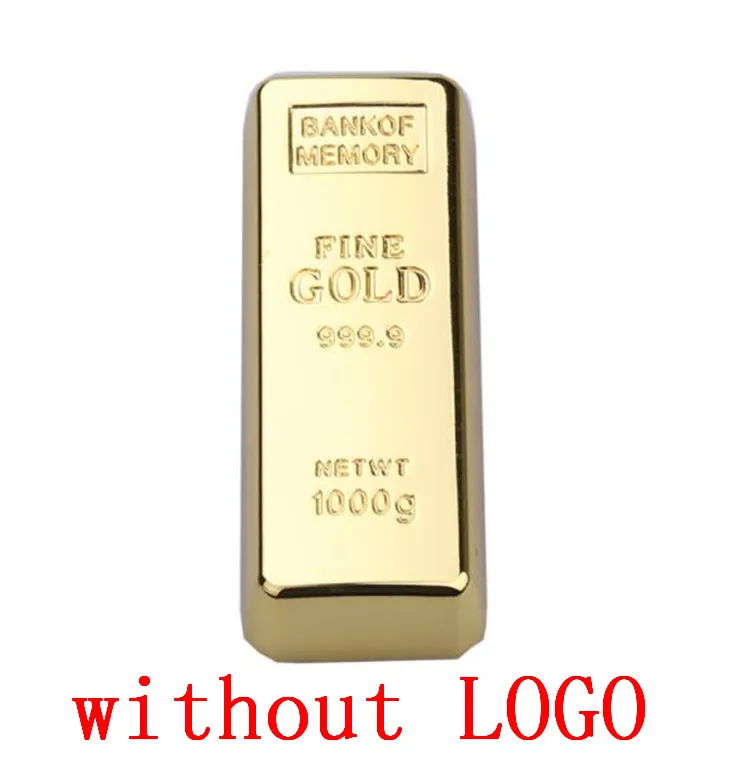 Высокоскоростной Флэш Накопитель usb в форме золотой полосы U диск 8 ГБ 16 32 64