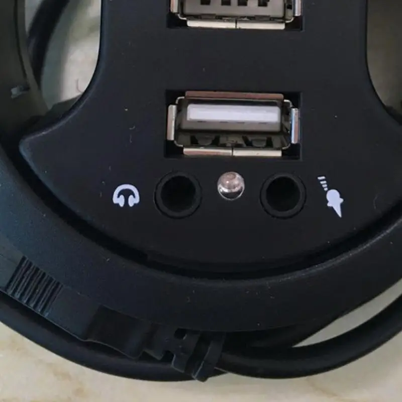 Офисный Компьютерный стол с круглым отверстием USB разветвитель 3 USB концентратора конвертер ноутбук/ПК/Mac интерфейс расширения аудио порт Plug play