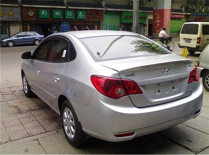 Спойлер для Hyundai Elantra заднее крыло автомобиля из АБС материала задний спойлер