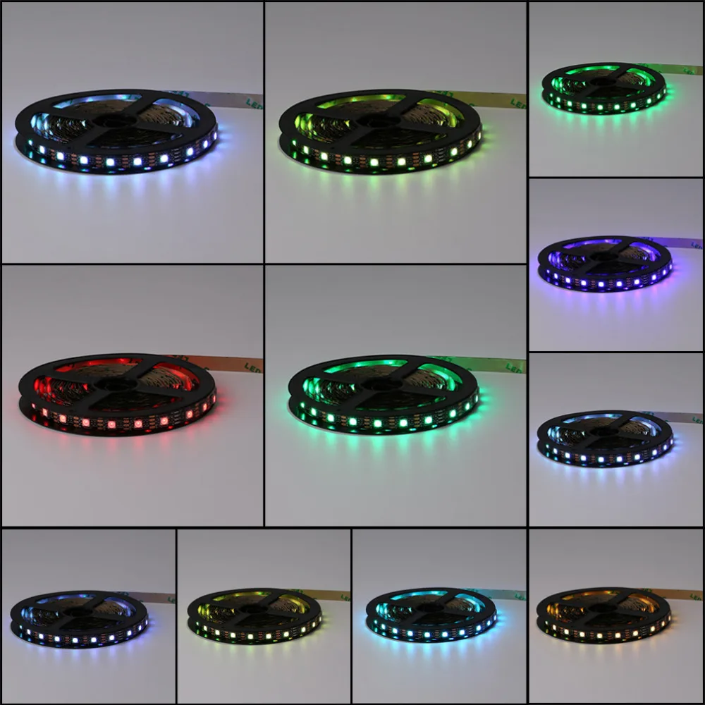 Новинка, 1 м/2 м/3 м/4 м, низкое энергопотребление, 5050 RGB, USB, Светодиодная лента, светильник, 4PIN, супер яркий, ТВ, задний светильник, комплекты