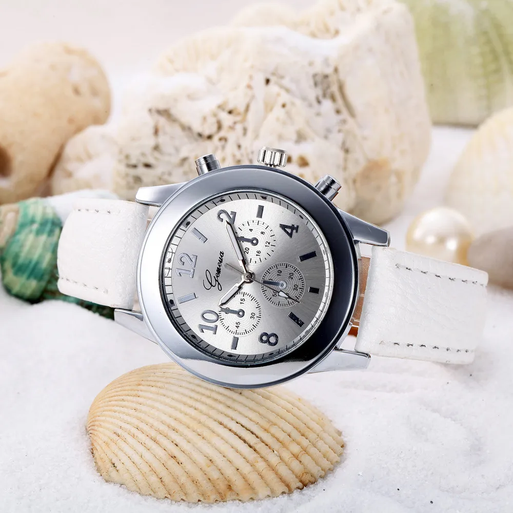 Женские повседневные Кварцевые аналоговые наручные часы Zegarek damski Montre femme Reloj de dama