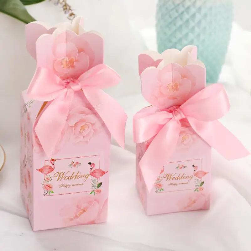 

30pcs/lot Personalized Wedding Party Creative Gift Box Vase Shape Paper Gift Boxs Gift Packaging Box Candy Box Party Supplies