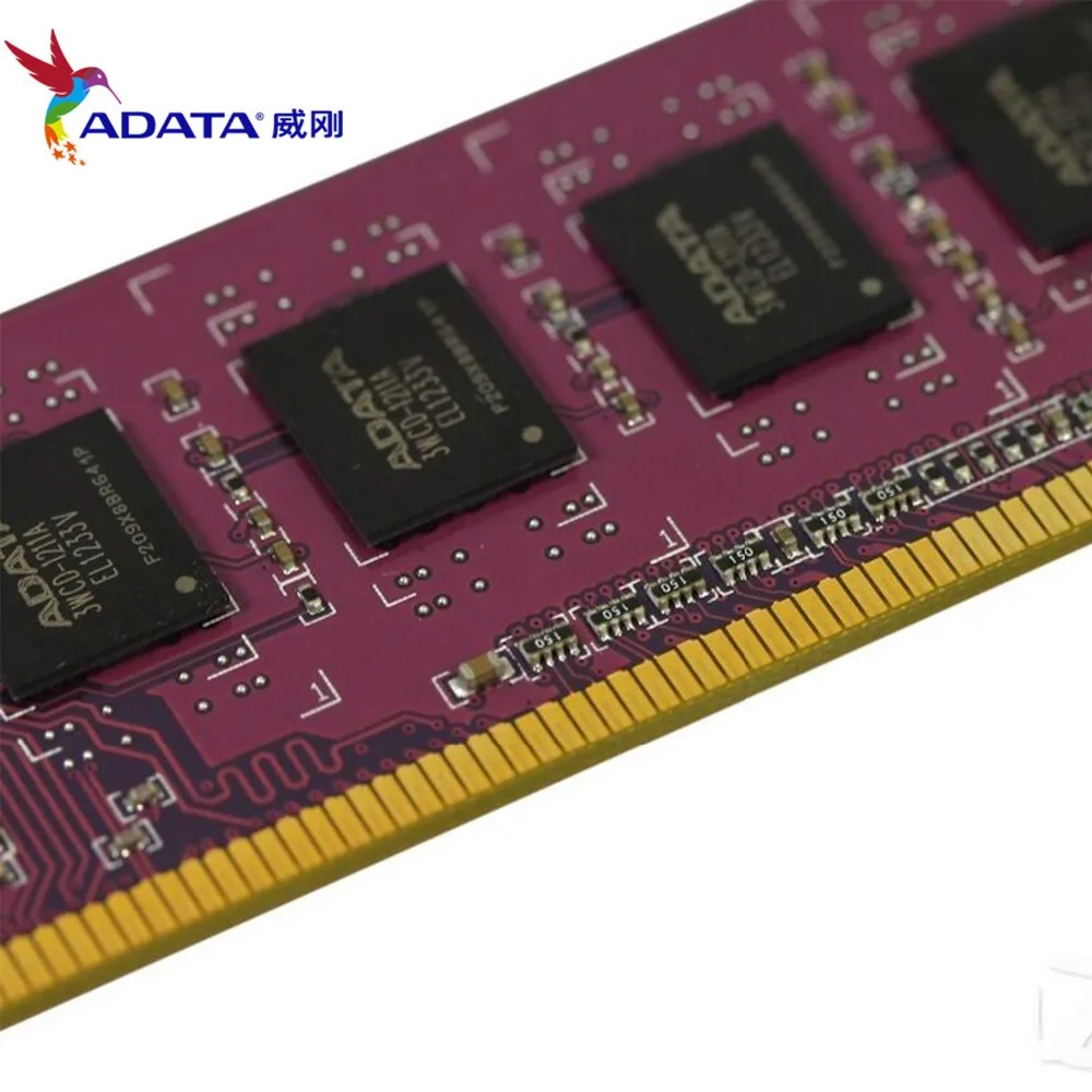 AData 4GB 2pcsX2GB DDR3 PC3-10600 1333MHz для настольного ПК DIMM RAM 240 pins | Компьютеры и офис