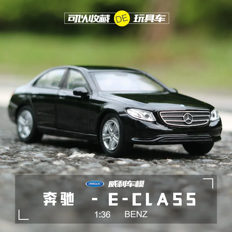 Бесплатная доставка модель игрушечного автомобиля 1:36 Benz E class из сплава с