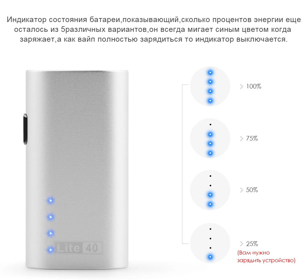 Jomotech запатентованных электронных сигарет lite 40 Вт vape мод subohm комплект 2200 мАч Ecig