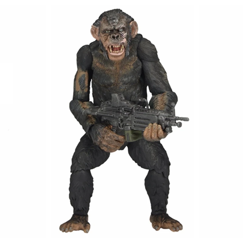 NECA Восстание планеты обезьян Цезарь фигурку игрушки Куклы Коллекционные модели подарок