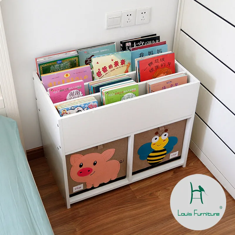 Луи модные книжные шкафы для дома простая посадка детей чтения простое