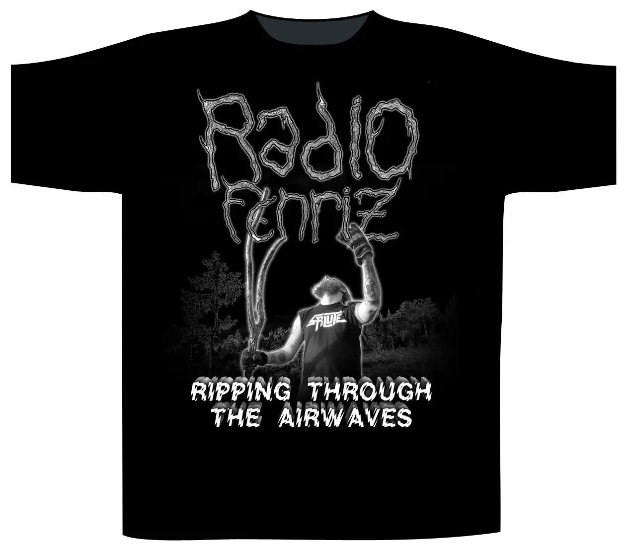

Radio Fenriz 'Ripping Through The Airwaves' T-Shirt - NEW & OFFICIAL Male Best Selling T Shirt O-Neck Tee Shirt top tee