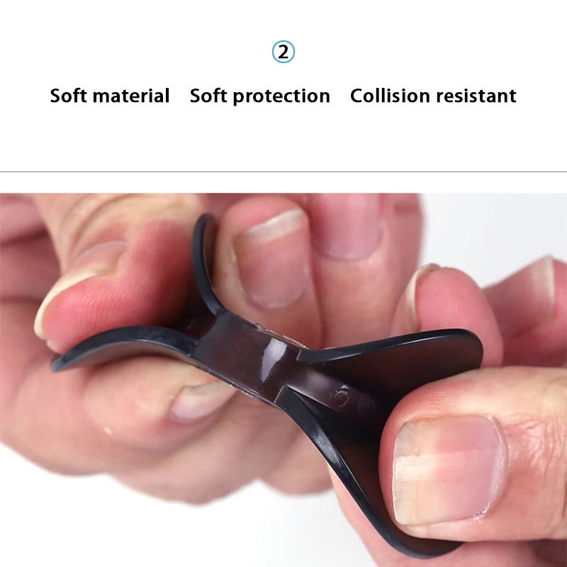 Овере 1 комплект защита края машинной двери наклейка против столкновений полоски