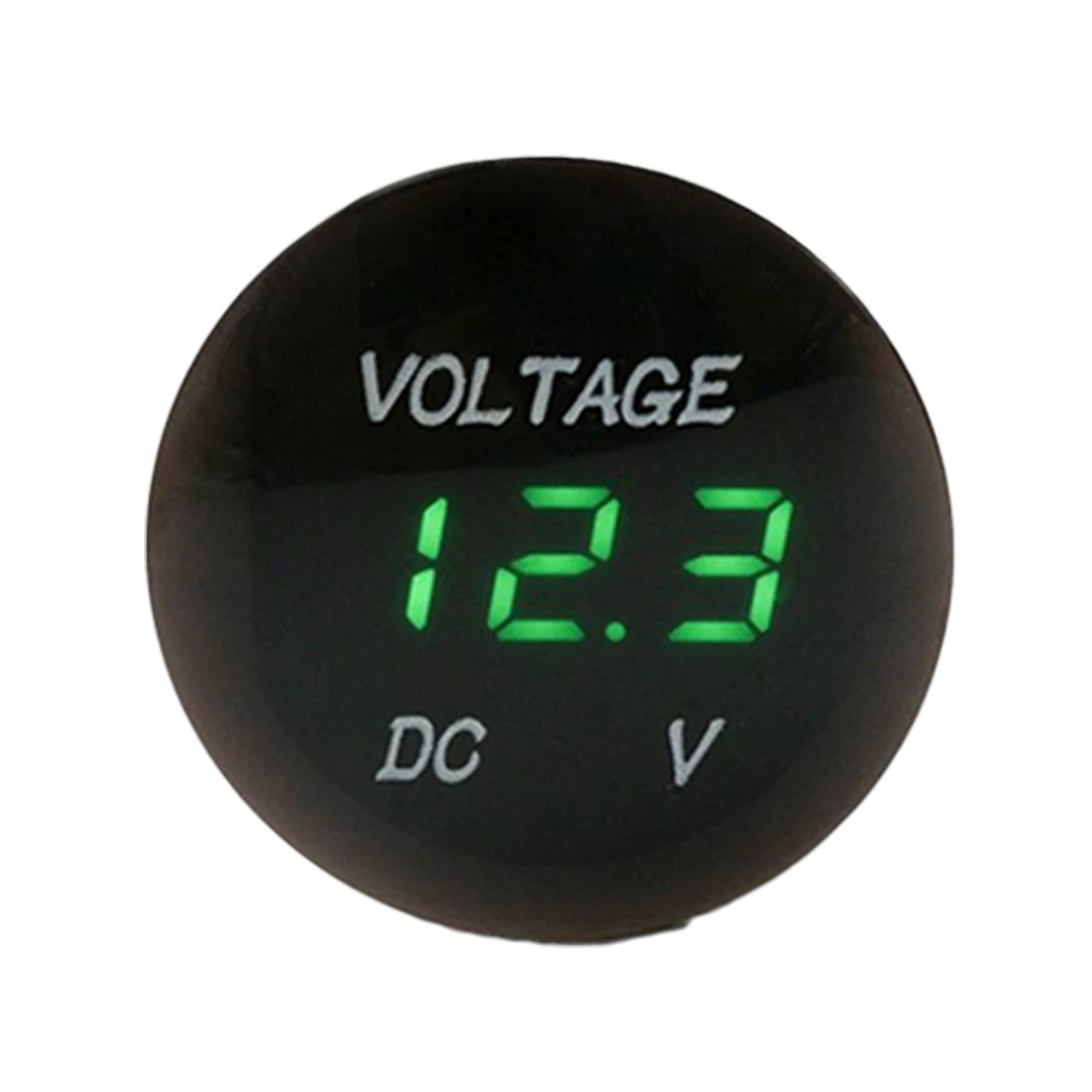 Новый Автомобиль Мотоцикл DC12V 24V светодиодный Панель цифровой Напряжение метр