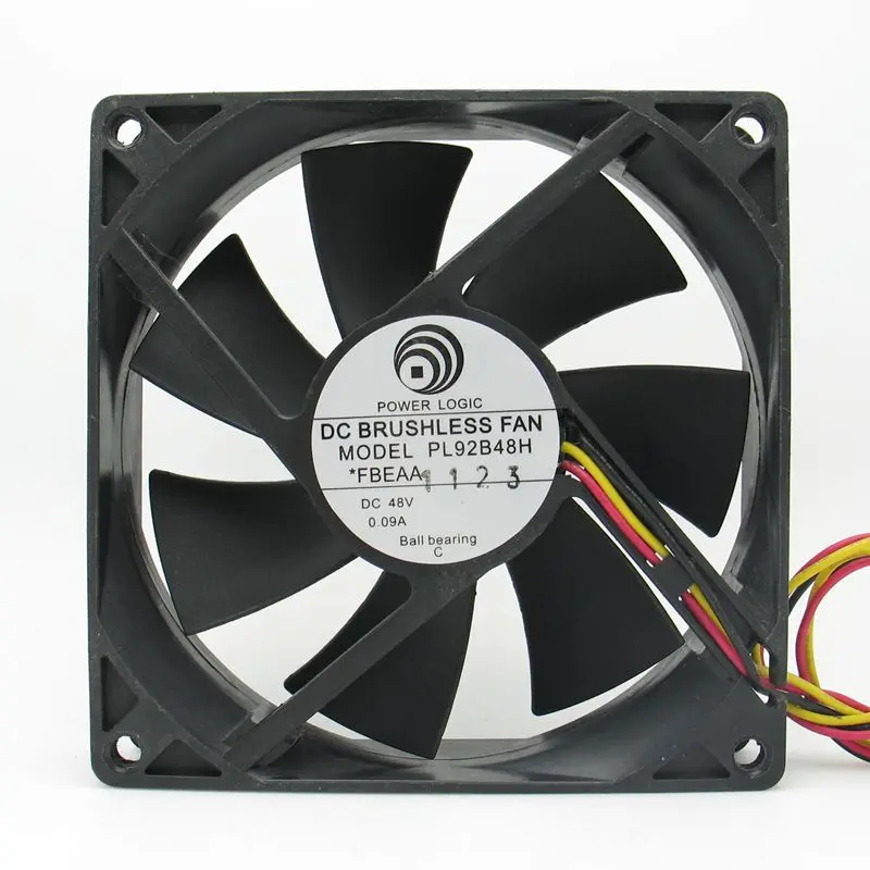 Новый POWER LOGIC PL92B48H 9225 48V 0.09A частоты Вентилятор охлаждения |