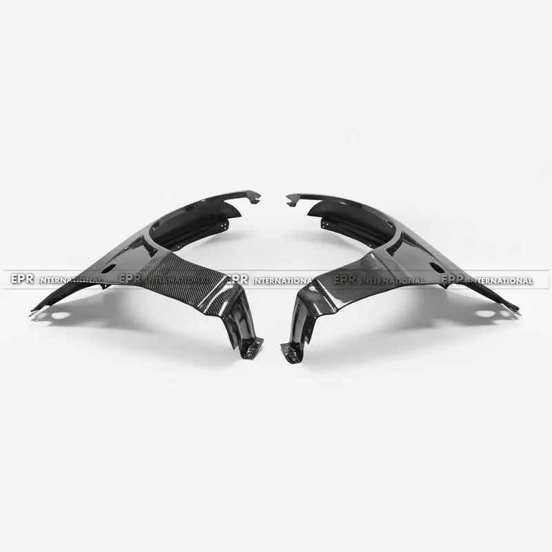 Для Evolution EVO 8 9 Voltex Cyber Carbon Fiber переднее крыло (версия трека) аксессуары комплект для
