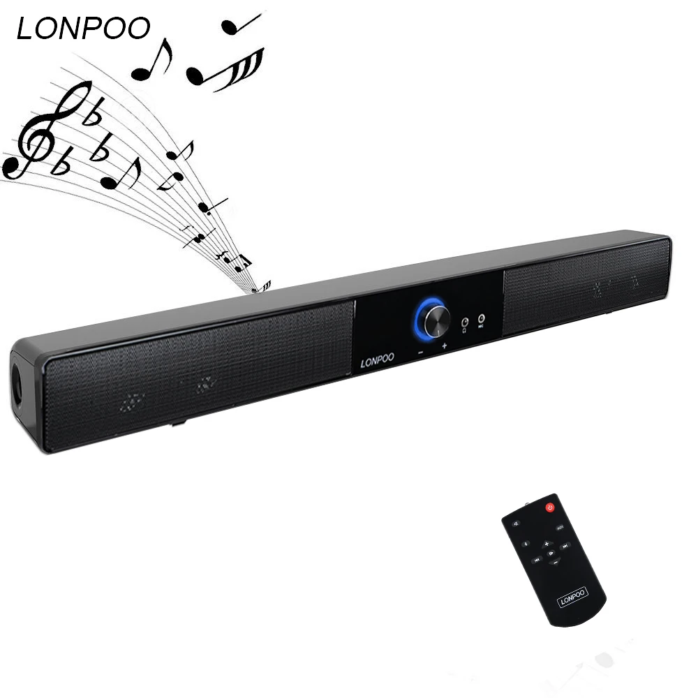 Lonpoo Портативный Bluetooth Динамик громкий музыке стерео площадь мини USB с