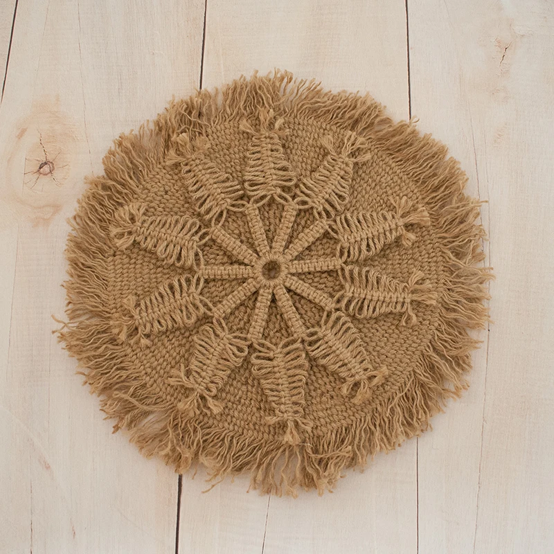 Новорожденный реквизит для фотосъемки ручная тканевая веревка прокладка