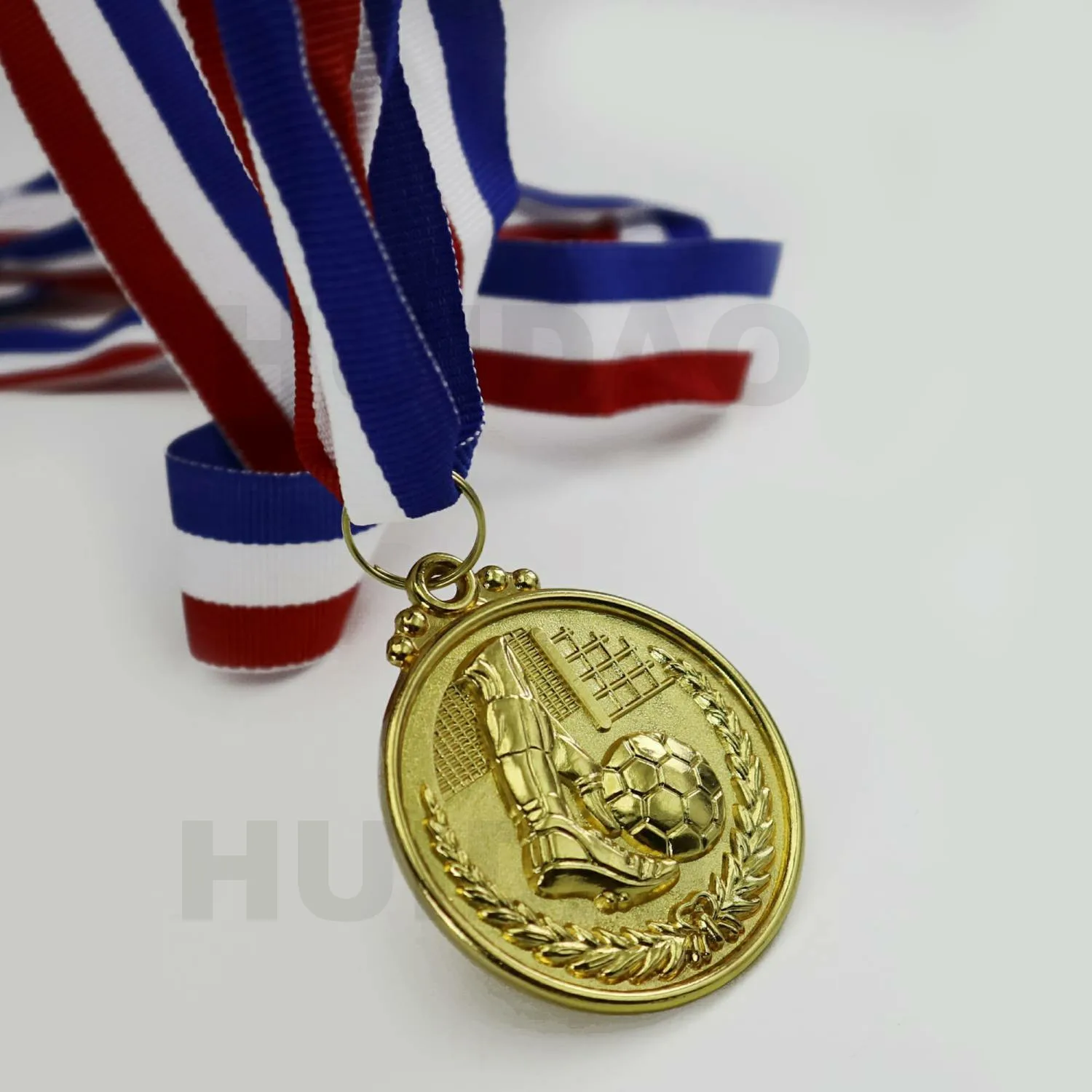 1 шт. медаль для футбольной игры с лентой футбольного матча спортивные награды