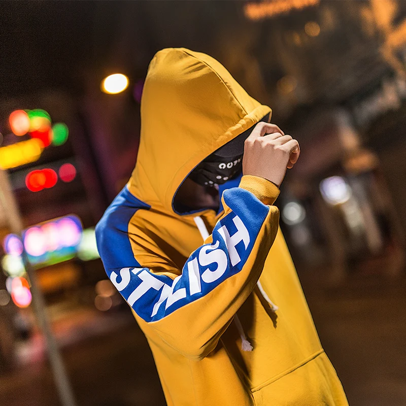 Be.YuMiao hip hop man's hoodies man and women Couple Sweatshirts coat Korean plus velvet thickening clothes Bangtan Boys k-pop | Мужская