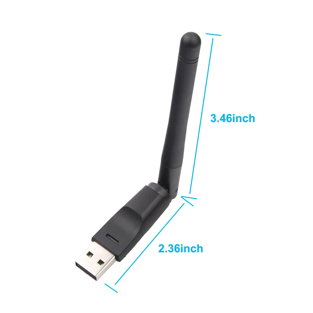 Wi-Fi USB адаптер внешняя сетевая карта 150 Мбит/с 7/8 Мб/с | Компьютеры и офис