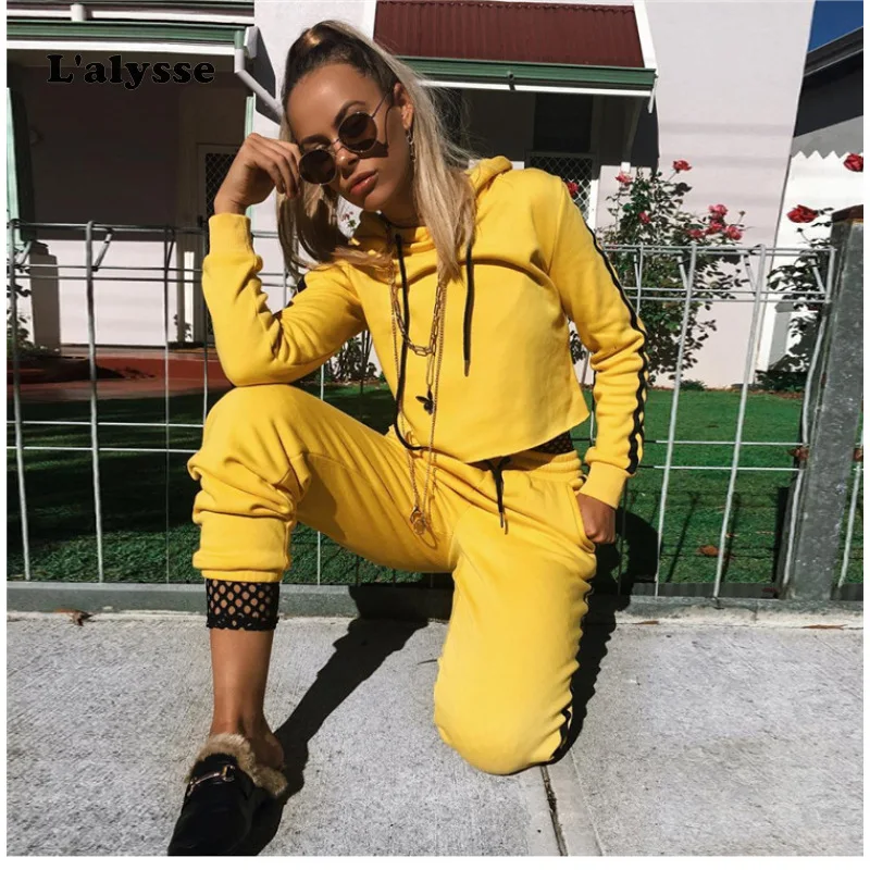 Женский спортивный костюм из двух предметов LALYSSE повседневный офисный Chandal Mujer