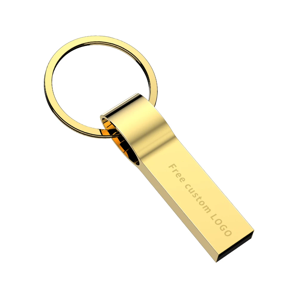Новинка, usb флеш-накопитель, 32 ГБ, Металлическая USB 3,0, usb флешка, 4 ГБ, 8 ГБ, 16 ГБ, флешка, 64 ГБ, серая ручка для ключей, флешка, 128 ГБ, печать логотипа