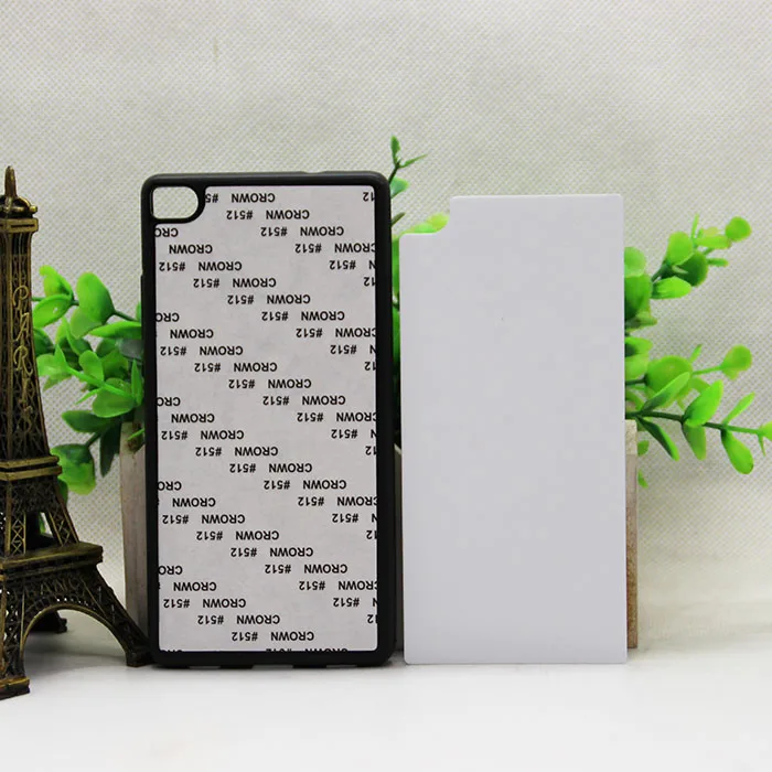 Wtsfwf DIY 2D сублимационная Резина ТПУ + ПК чистый чехол для Huawei P8 Lite с алюминиевыми