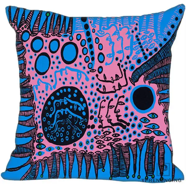 На Заказ Декоративная наволочка Yayoi Kusama квадратная на молнии наволочка лучший подарок 35X35,40x40,45x45 см(одна сторона) 180516-10 - Цвет: Square Pillowcases