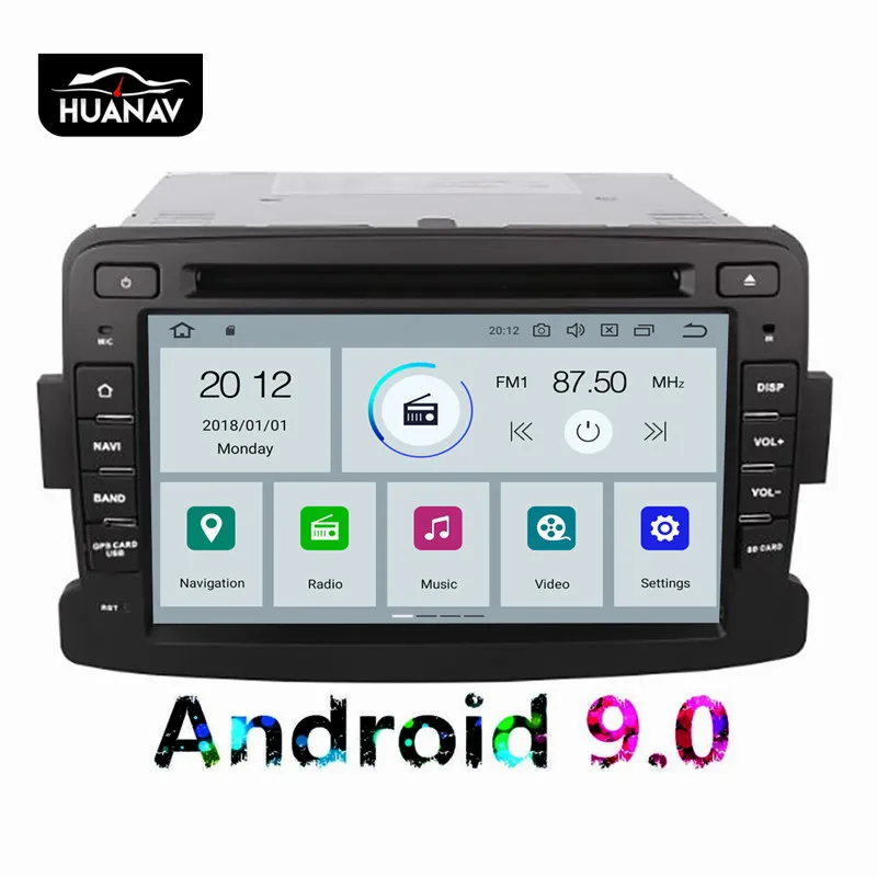 Автомобильный мультимедийный проигрыватель Android 9 0 DVD плеер GPS навигация для Renault