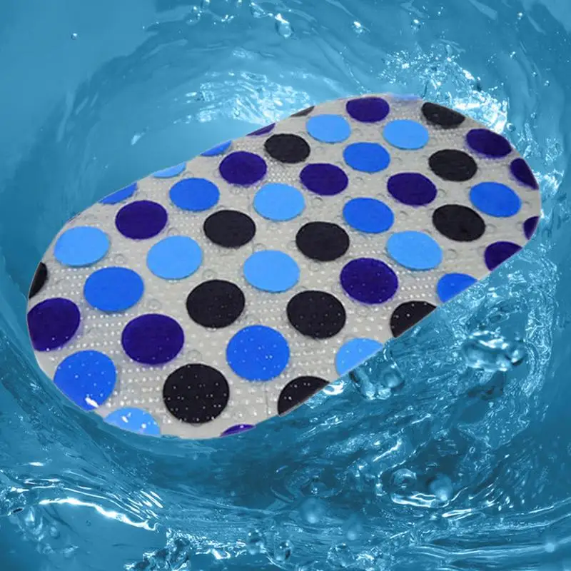 Круглый точечный Декор антимикробный ПВХ материал Нескользящие коврики для