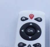 Белый JQH JQH13BRF3 2,4G беспроводной пульт дистанционного управления USB приемник для Windows Android Linux tv Box PC OS Android Windows Linux - Цвет: Белый