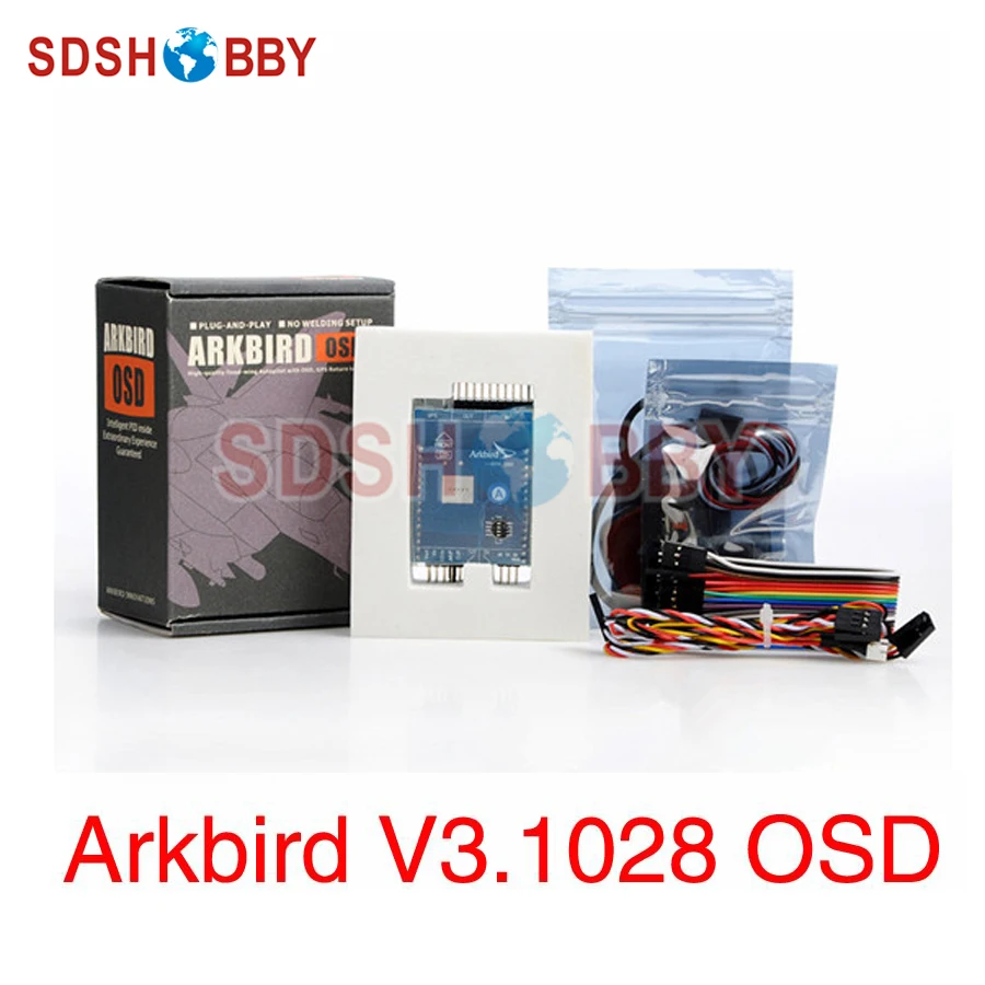 

Arkbird Autopilot V3.1028 RTH OSD Flight Controller Standard Including GPS 3S Current Sensor for Fixed-wing