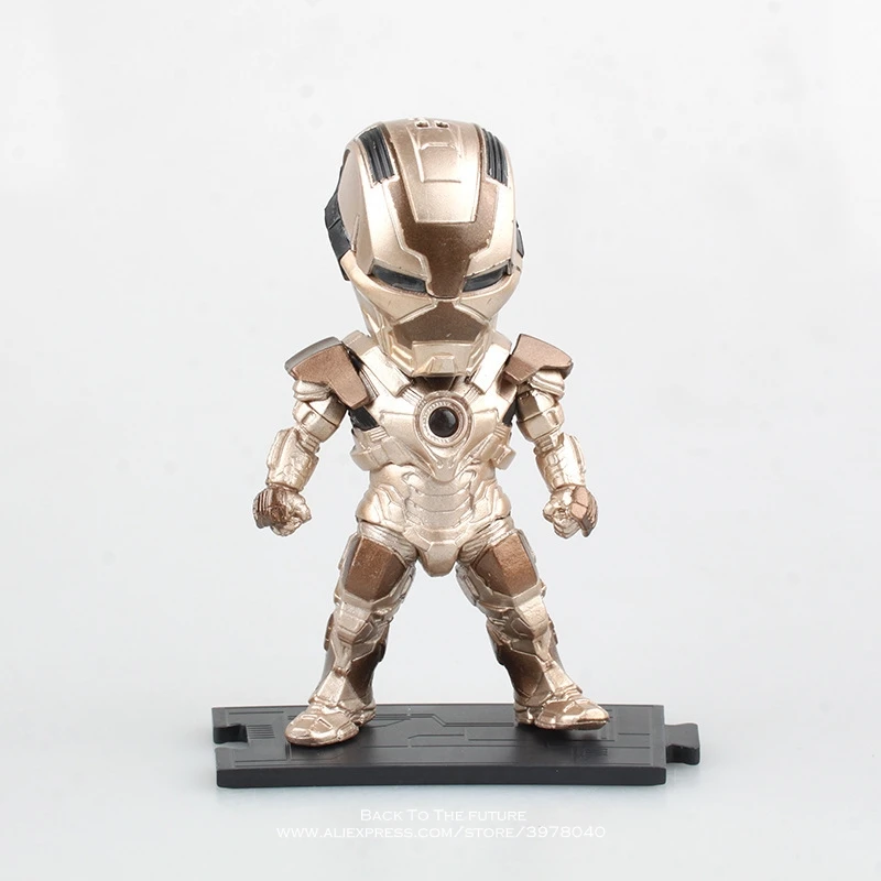 Disney Marvel Мстители Железный человек 3 6 шт./компл. 10 см фигурка коллекция украшений