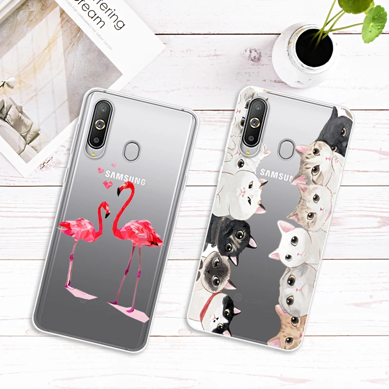 Case For Samsung Galaxy A8s 6.4 Inch Soft Tpu Transparent Printing Drawing Silicone Phone Cases Cover |