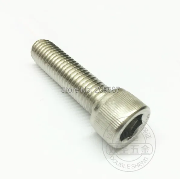 Метрическая резьба Lot50 M5 * 30 мм винты из нержавеющей стали с шестигранным гнездом