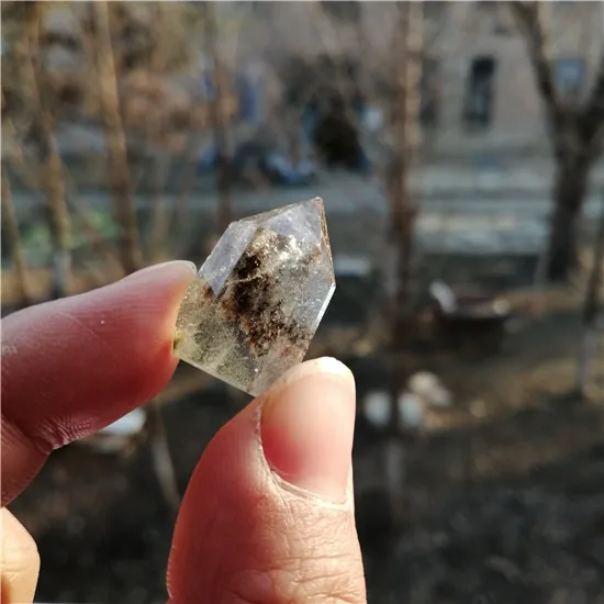 Кристалл палочка камень камни Фантом кристаллы точка Wicca Cristal Islande Пьер Naturelle Исцеление украшения дома аксессуары
