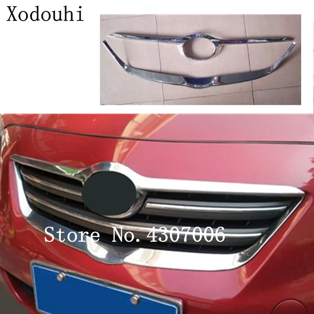 Стайлинг автомобиля гоночный ободок Отделка Передняя решетка номерного знака