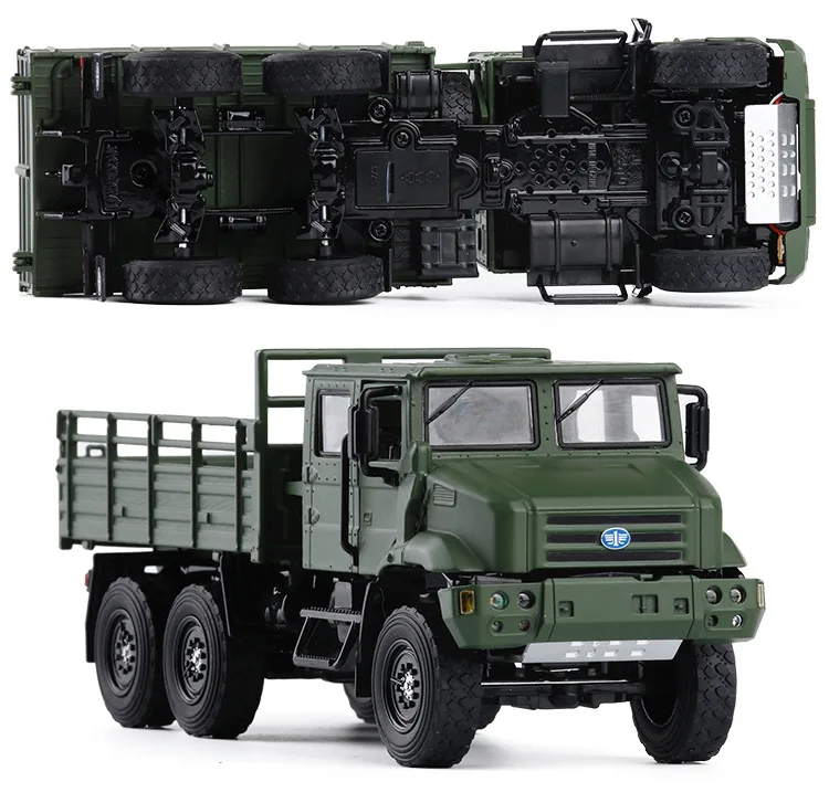 Высококачественная модель военного грузовика 1:36 из сплава внедорожника с