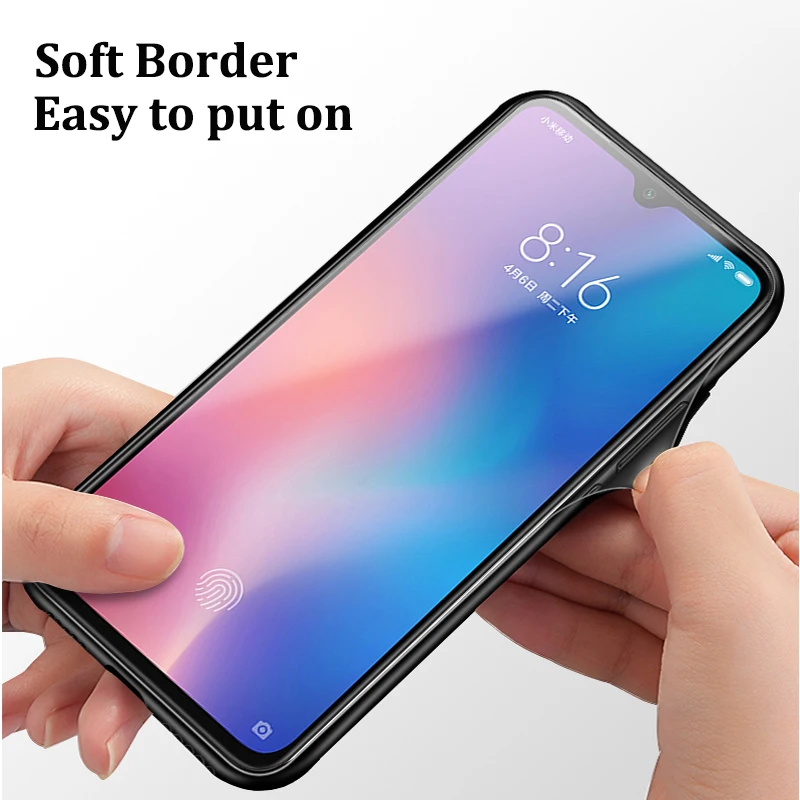 Стеклянный чехол GFAITH для HUAWEI P Smart 2019 Explorer Version окрашенное закаленное стекло