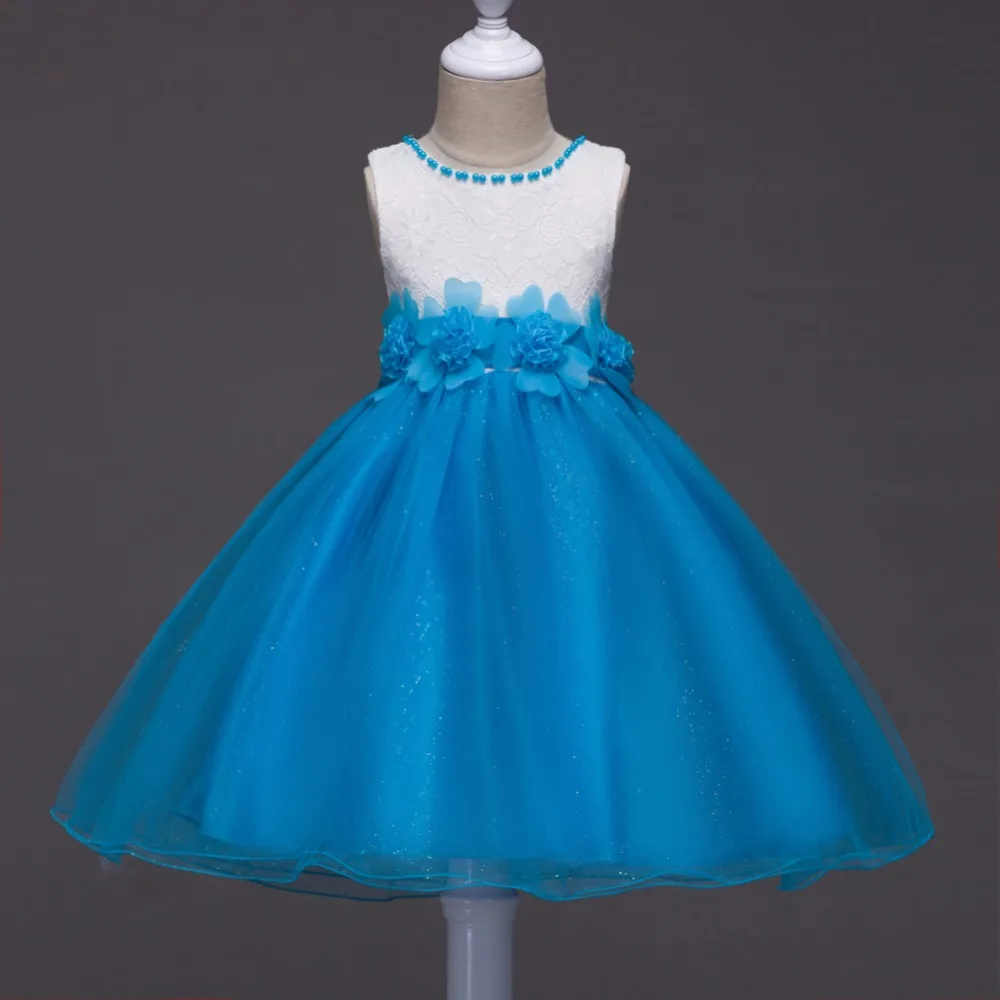 Новые осенние детские платья свадебное платье принцессы для девочек нарядное