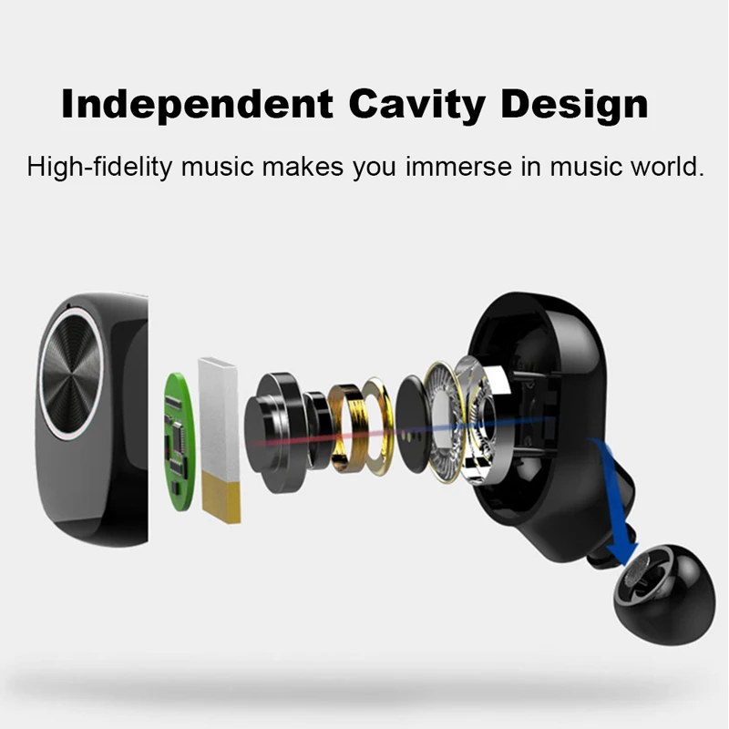 WELTEAYO V7 TWS беспроводные наушники Hifi Bluetooth гарнитура игровые мини для iPhone Xiaomi Samsung с