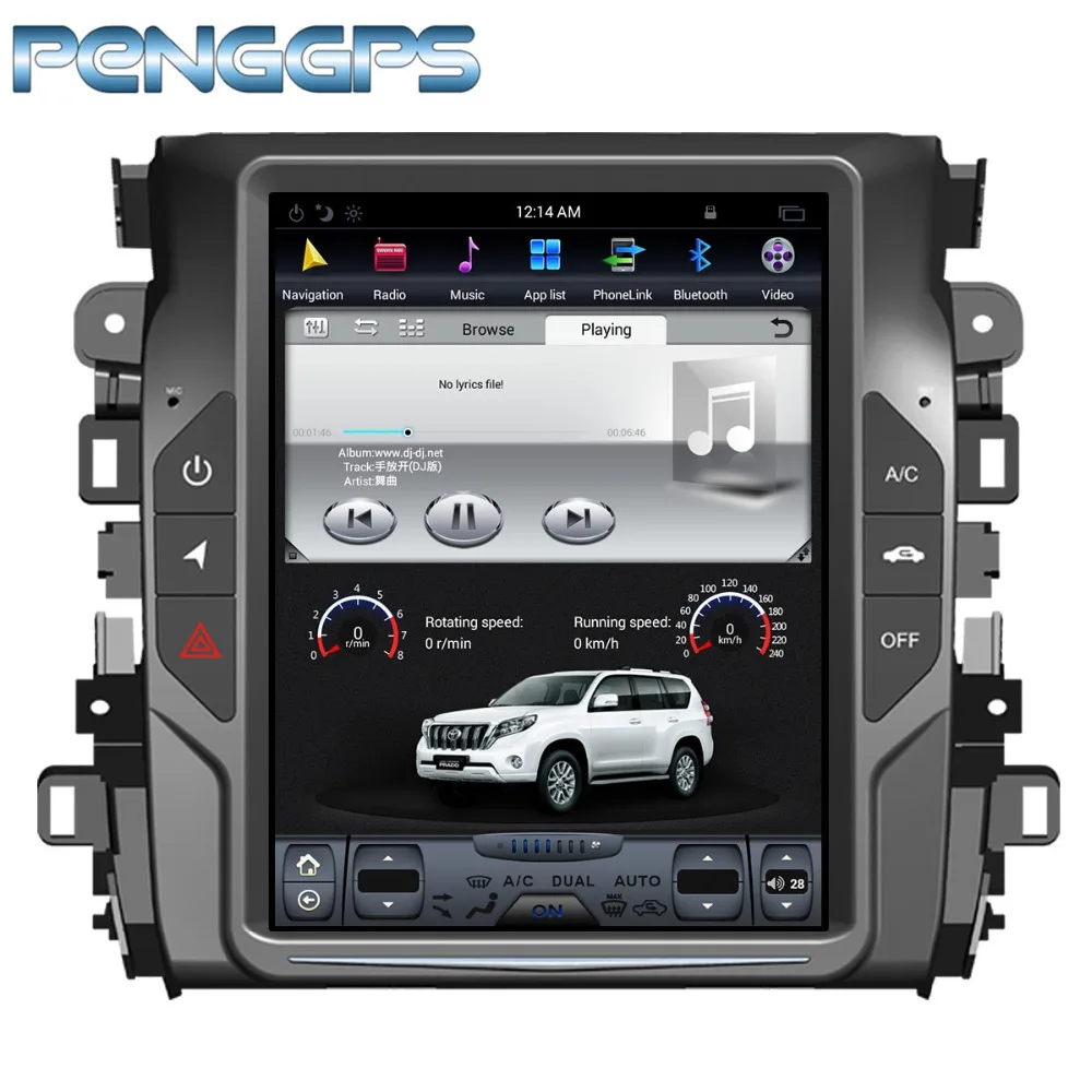 10,4 дюймов Tesla стиль 64G Android 7,1 Автомобильный gps навигация для Volkswagen VW GOLF 7 2013- dvd-плеер wifi ips экран головное устройство