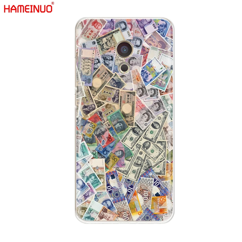 HAMEINUO деньги наличного доллара рубль крышка чехол для телефона для Meizu M6 M5 M5S M2 M3 M3S MX4 MX5 MX6 PRO 6 5 U10 U20 note plus - Цвет: 73434