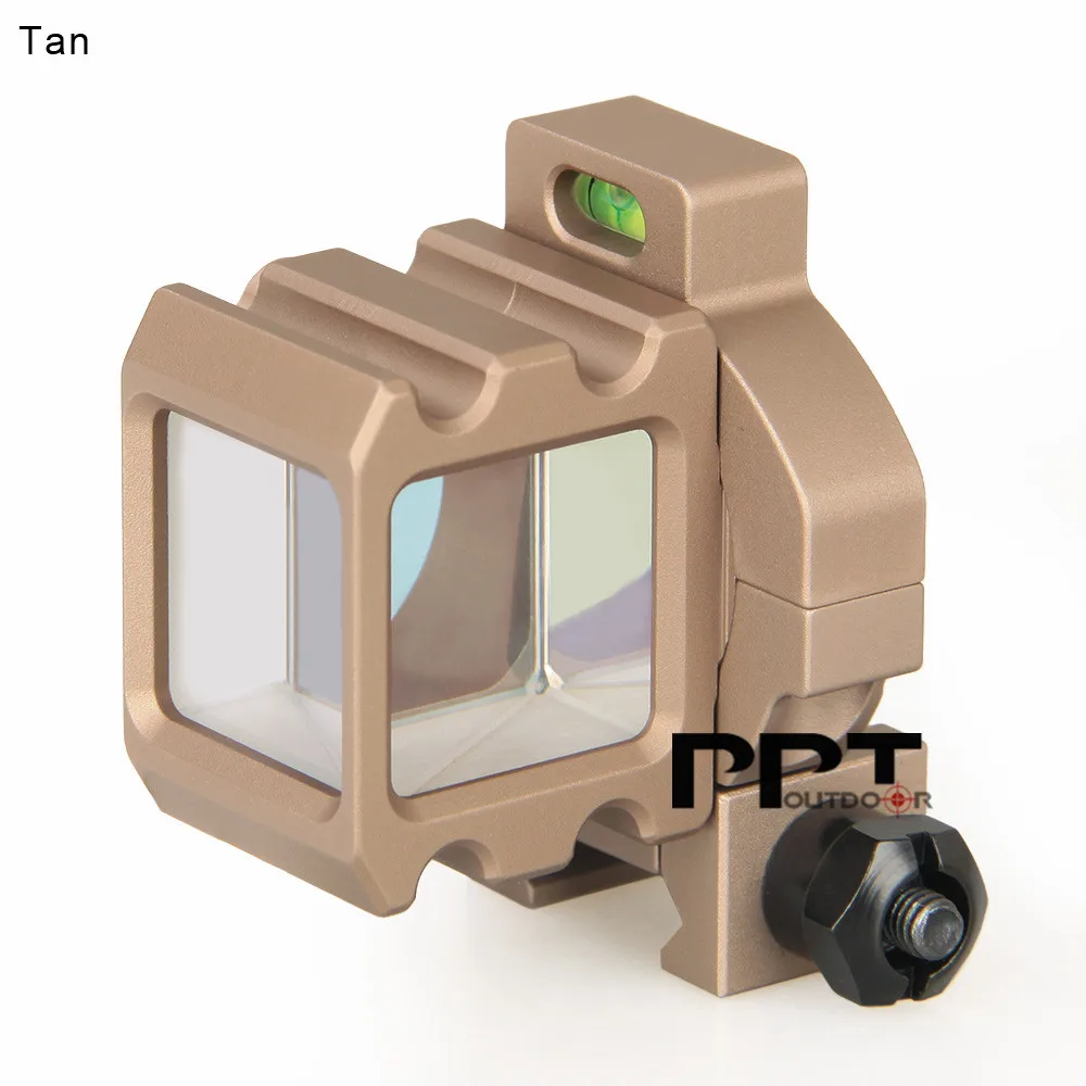 Freeship E.T Dragon Angle Space Sight Full Metal Reflect Mirror Corner 360 Rotate For Reddot Rifle Scope PP1-0401 | Спорт и