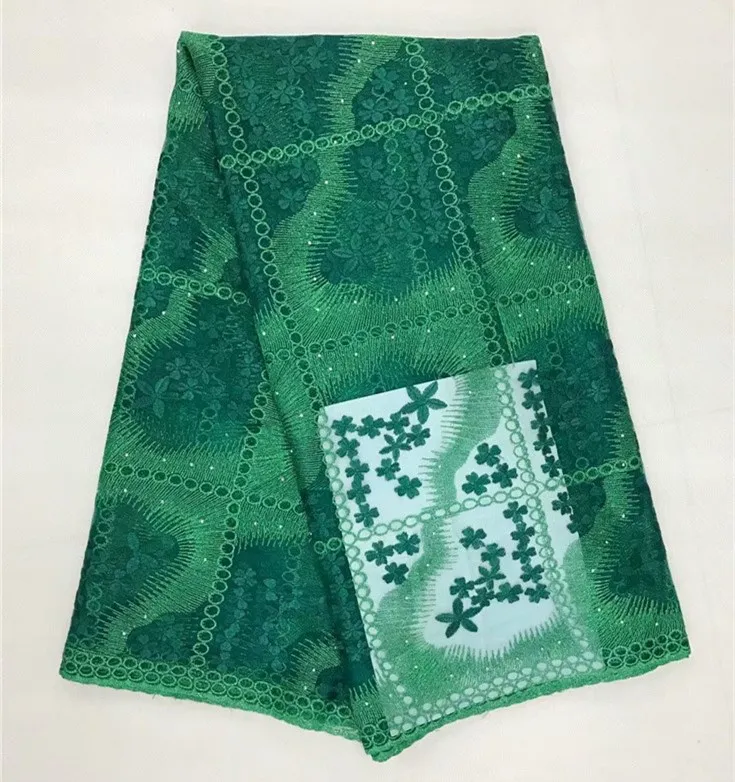 Цена оптовой продажи Золотой Желтый тюль кружевной ткани 5yard цветы Тюлевое