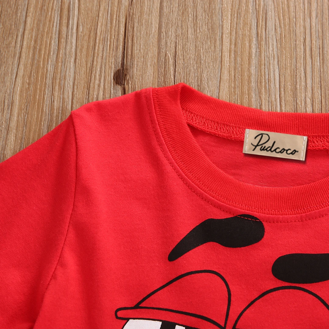 Хлопковая футболка для мальчиков с коротким рукавом на возраст 2-7 лет | Мать и