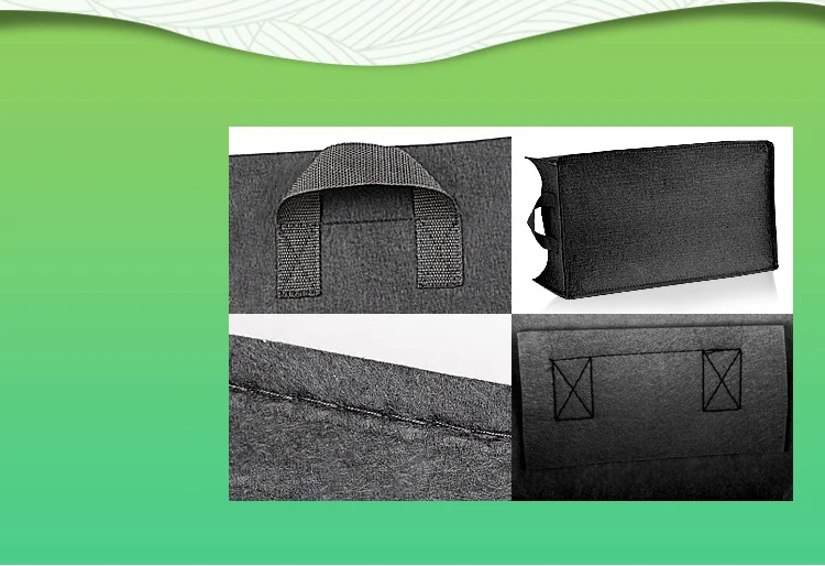 1 шт. прямоугольные травы овощи томатные фрукты мешки для посадки, роста садовые квадратные зеленые растущие сумки садовый инструмент цветочный горшок мешок