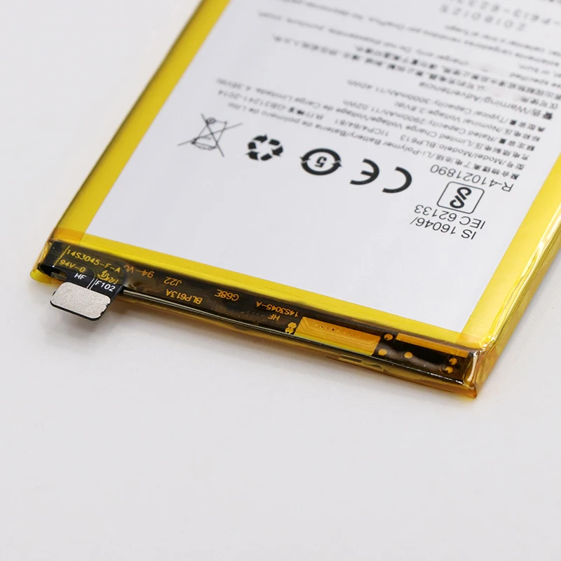 JRZ 3 8 V 2900mAh BLP613 батарея для OnePlus One Plus три телефона Замена батареи Bateria с