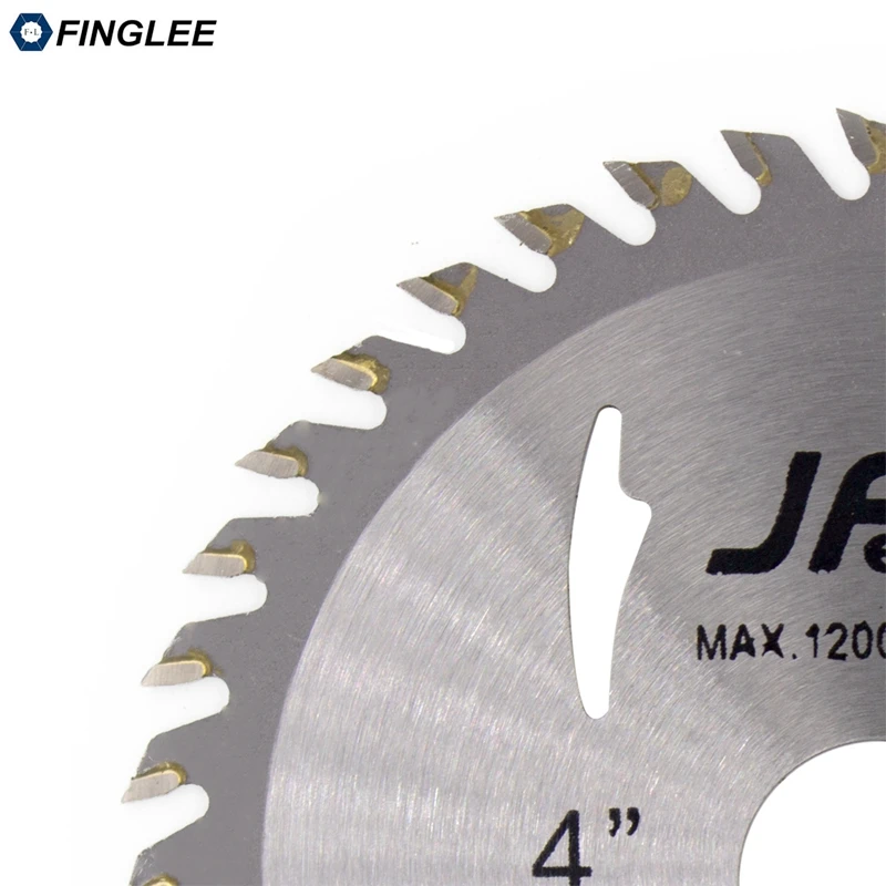 FINGLEE 3 Pcs 4Inch 30/40 teeth TCT Woodworking Circular Saw Blade Cutting General Purpose for Hard Soft Wood | Инструменты