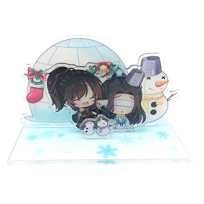 A Аниме Grandmaster Demonic культивирование Вэй wuxian Lan Wangji BL сцены стенд Рождество акрил рисунок подарки - Цвет: A