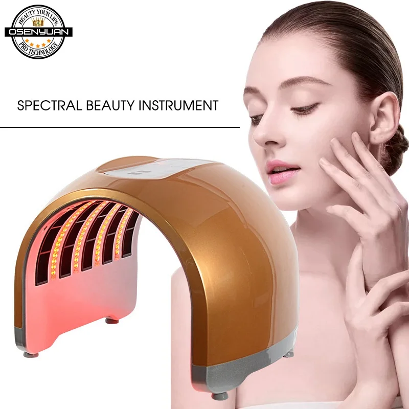 Светодиодная маска для лица фотосветильник ПА электротерапии аппарат ухода за