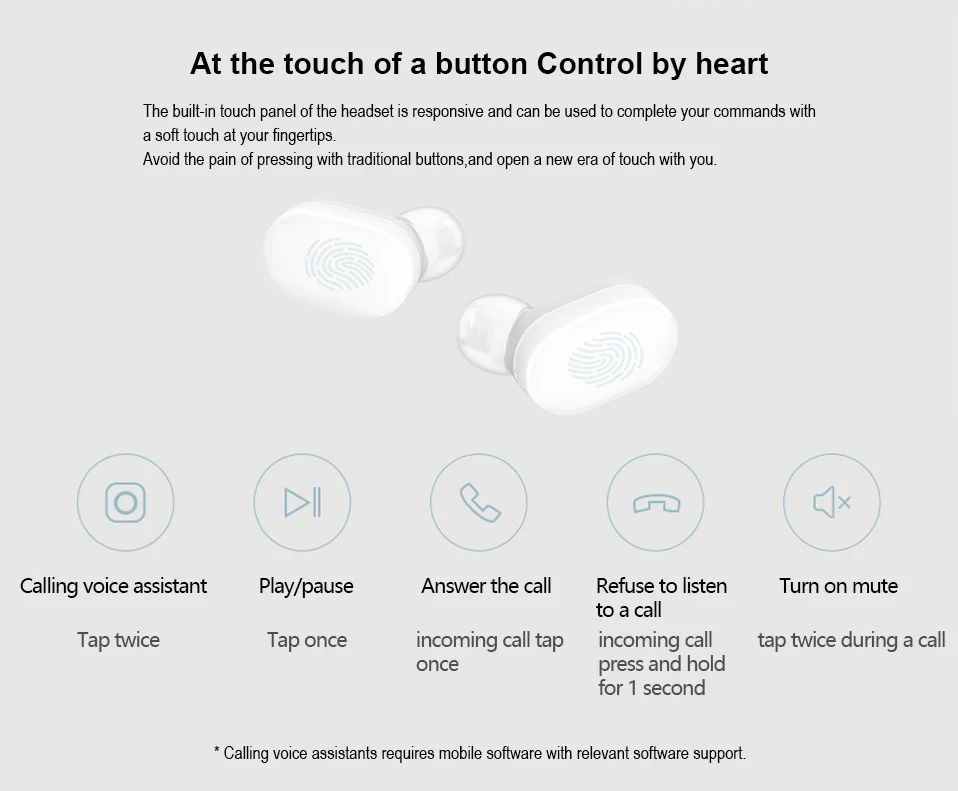 Оригинальные Xiao mi Red mi AirDots TWS беспроводные Bluetooth наушники BT 5,0 mi стерео гарнитура с mi c наушниками